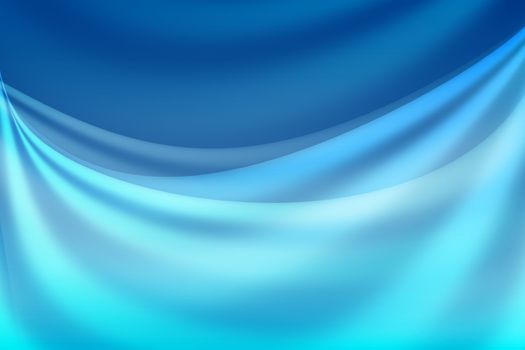 Blue fabric abstract curve texture background