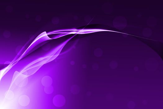 Purple abstract lines with glowing background