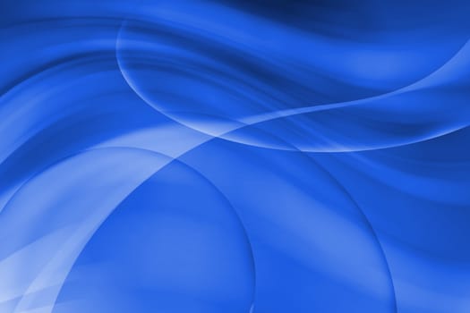 abstract lines with wavy blue background