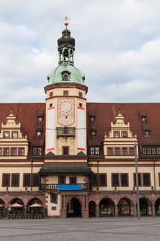 Old Rathaus (Town hall) in Leipzig, Germany,,,