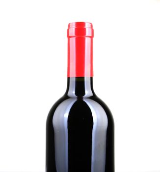 Red Wine On White Background