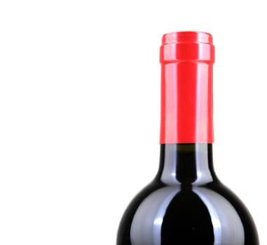 Red Wine On White Background