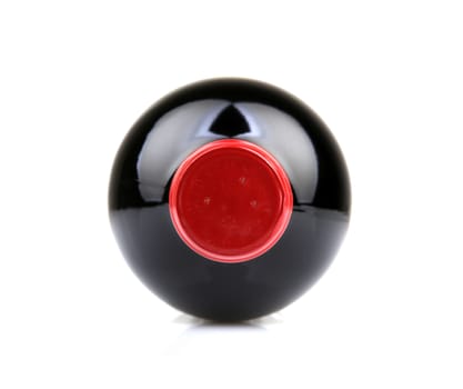 Red Wine On White Background
