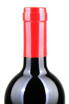 Red Wine On White Background