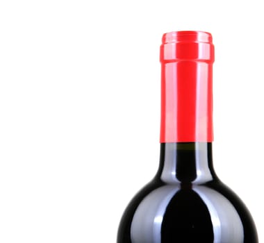 Red Wine On White Background