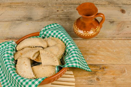 Traditional bourek, a sweet stuffed pastry