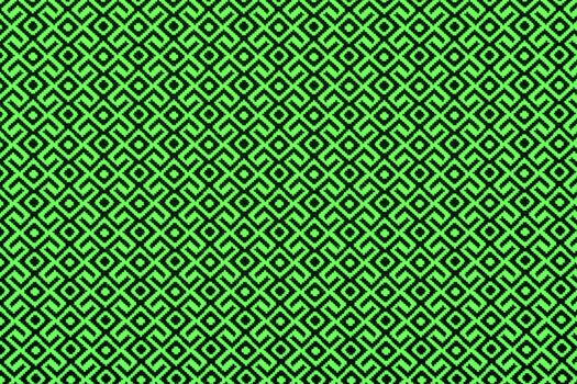 Material in geometric patterns, a textile background.