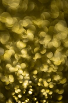 Natural yellow bokeh texture