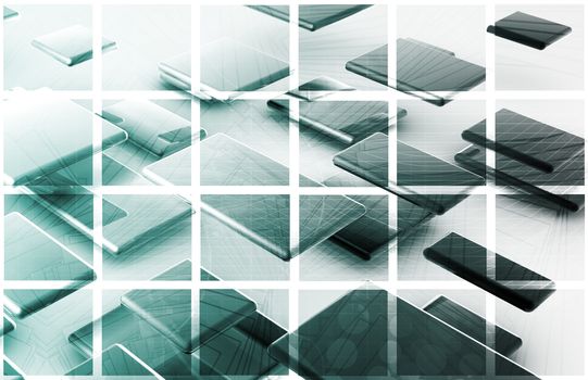 Communication Technology with Moving Data in 3d