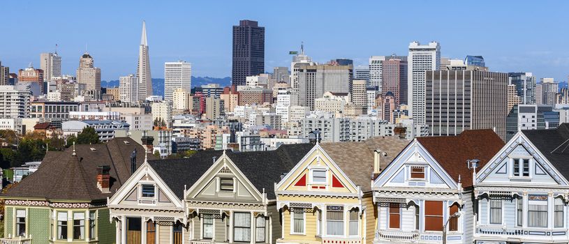 Panoramic view of San Francisco, USA