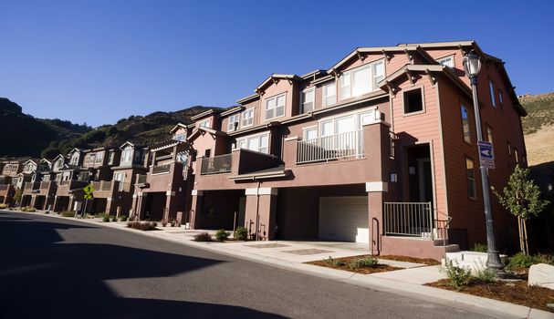 A new subdivision springs up during the boom