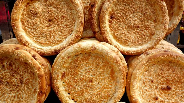 Bread and cakes or Nam in Xinjiang, China