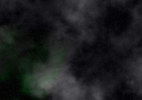 Far being shone nebula and star field against space. "Elements of this image furnished by NASA".