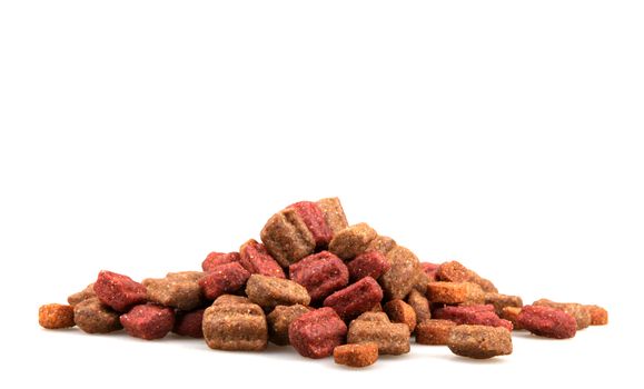 Pet Food Isolated On White