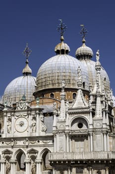 Patriarcal Cathedral Basilica of Saint Mark, Venice, Italy.