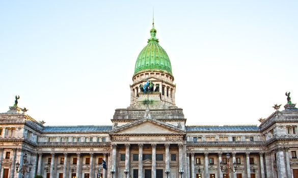 Building of Congress in Buenos Aires, Argentina