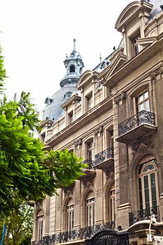 french style building in Buenos Aires, Argentina