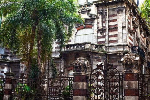 french style building in Buenos Aires, Argentina