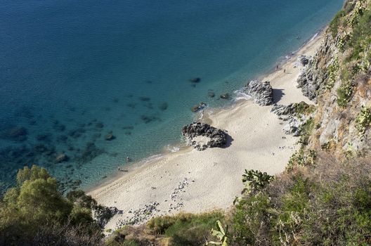 sea ​​and coast of Calabria