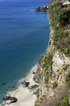 sea ​​and coast of Calabria