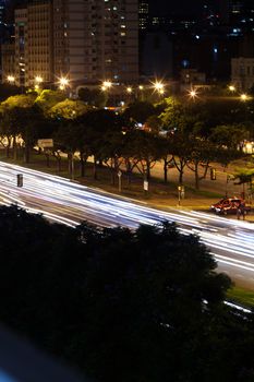 night view of Buenos Aires ,Argentina