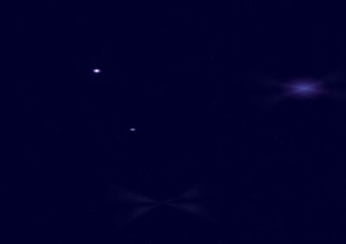 Small part of an infinite star field of space in the Universe. "Elements of this image furnished by NASA".