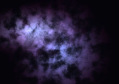 Far being shone nebula and star field against space. "Elements of this image furnished by NASA".