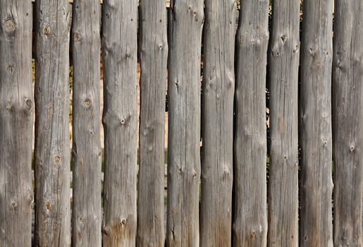 Fance made from wooden material