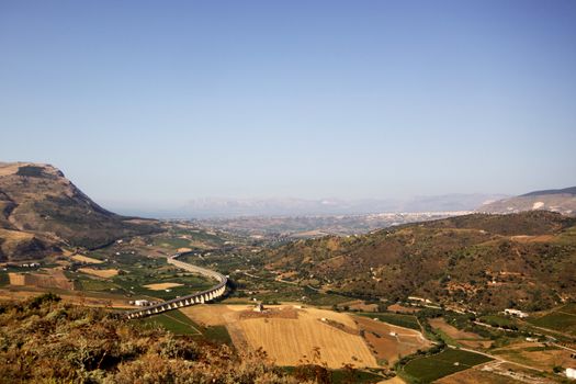 The Doric temple of Segesta in Northwestern Sicily