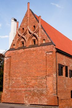 Old building in Kaunas in Litthuania
