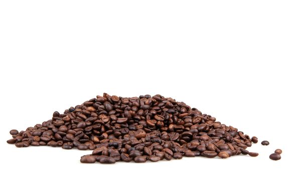 Coffee Beans Isolated On White