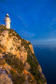 Denia Javea San Antonio Cape Mediterranean Lighthouse in Alicante Province Spain