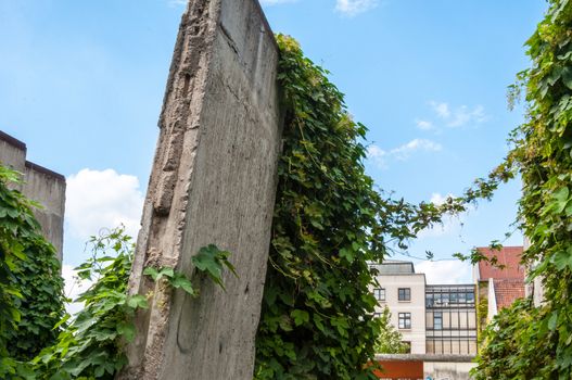 part of the Berlin Wall Memorial in the Bernauer Street