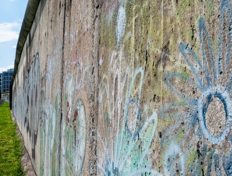 part of the Berlin Wall Memorial in the Bernauer Street