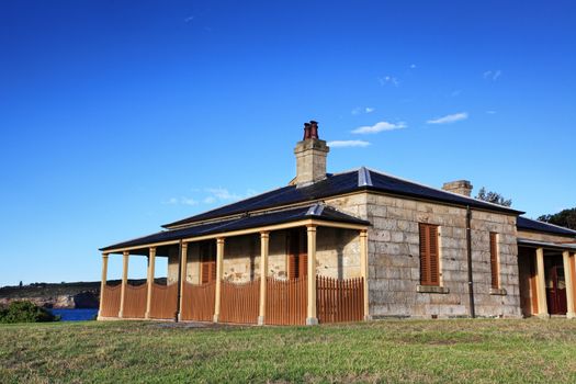 Beautiful sandstone cottage with verandah, Australia