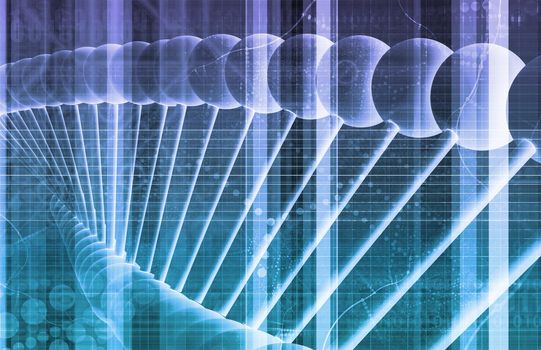 Medical Technology Background as a Art Concept