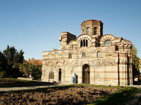 Stone Church in the Old Nessebar Town, Bulgaria