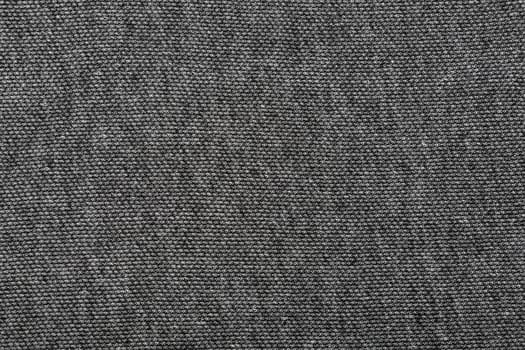 Structure of the material, a grey textile background.