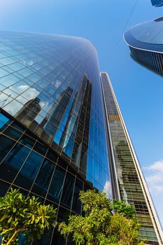 Skyscrapers in Abu Dhabi, United Arab Emirates