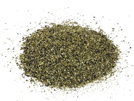 A pile of kelp meal, an ideal organic fertilizer and supplier of trace nutrients
