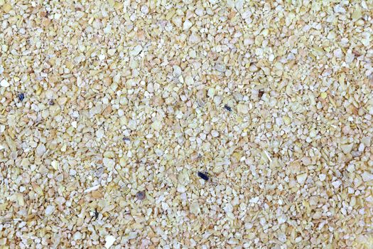 A background of soybean meal, an ideal organic fertilizer and supplier of trace nutrients