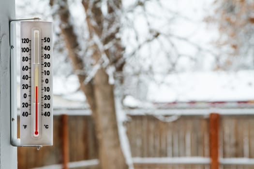 Very cold day outside with temps around 20 degreees