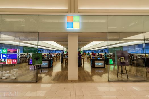 MINNEAPOLIS,MN - JULY 28: Microsoft store in Mall of America, in Minneapolis, MN, on July 28, 2013.