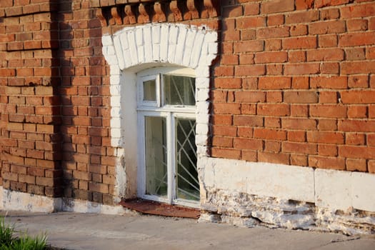 A small white box in an old house