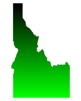 Map of Idaho