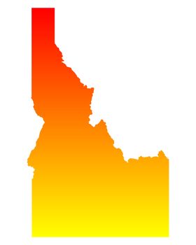 Map of Idaho