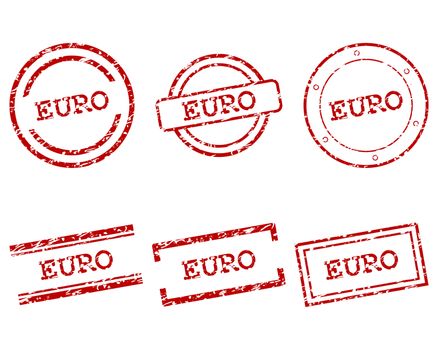 Euro stamps