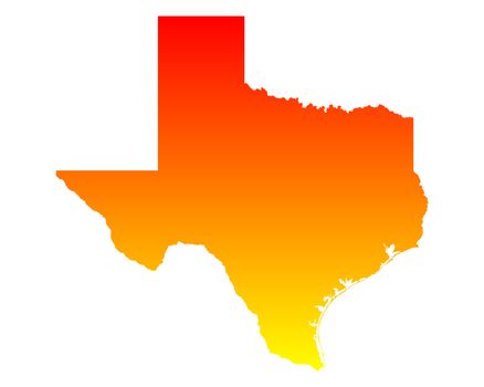 Map of Texas