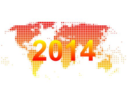 World map 2014