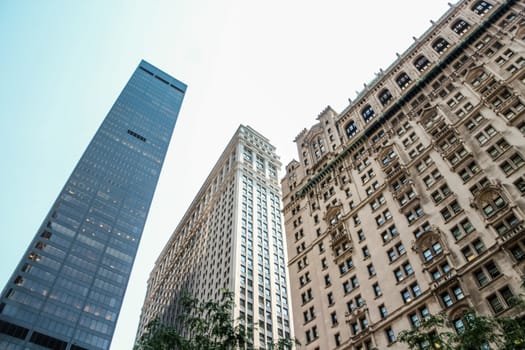 New York City, New York - September 4: World financial center in New York City, NY, on September 4, 2013. 